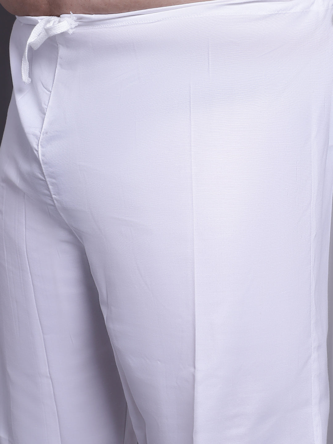 Men's Silk Blend Navy Blue Kurta and Cream Pyjama With Cream Emb Nehrujacket