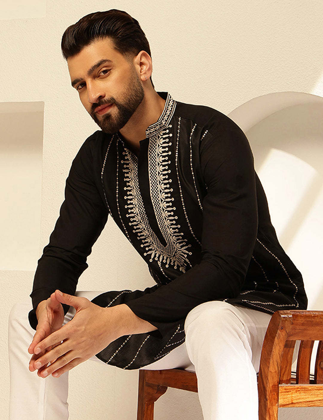 indian cocktail dress for men Buy Cocktail Men's Wear byBrahaan