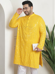 Men's Cotton Designer Mustard