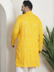 Men's Cotton Designer Mustard