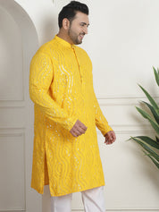 Men's Cotton Designer Mustard