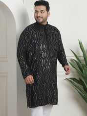 Men's Cotton Designer Black