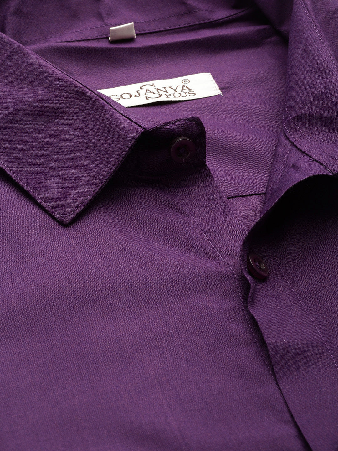 Men's Cotton Dark Purple – Sojanya - Main Image
