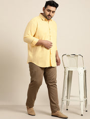 Men's Cotton Yellow