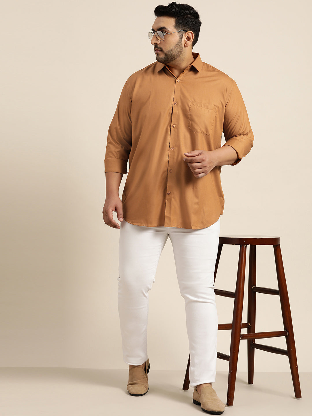 Men's Cotton Brown